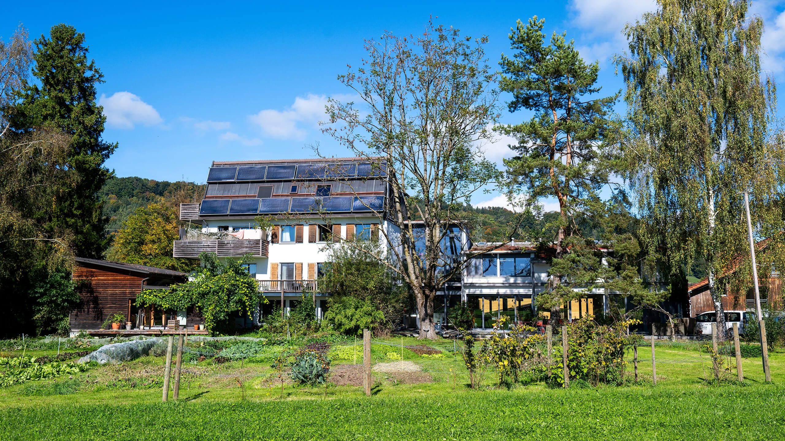 Aussenansicht des Chraiehofs in Lommis